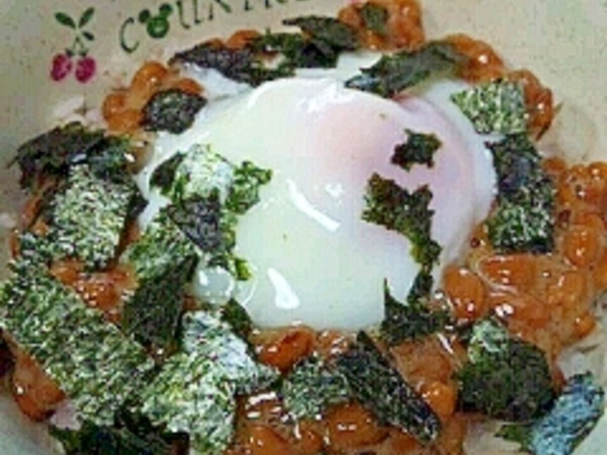 納豆の食べ方 黒酢 温たま レシピ 作り方 By Nyan260 楽天レシピ